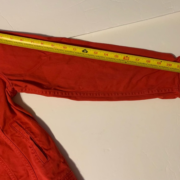 Chaps/Jean jacket/red/preowned/small/(Correction made on brand and size) - Picture 4 of 5